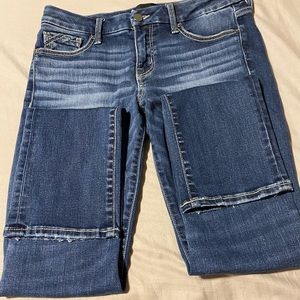 Buckle Black Jeans Womens Size 27X32 Fit No. 53 Straight Stretch Jean